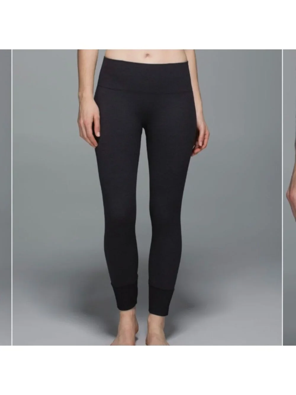 Lululemon Ebb To Street Pant Heathered Black (looks like a dark coal)